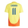 Virallinen pelipaita Kolumbia Juan Cuadrado 11 Koti 2024 Lyhythihainen - Miesten Virallinen pelipaita Kolumbia Juan Cuadrado 11 Koti 2024 Lyhythihainen - Miesten